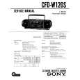 SONY CFDW120S Service Manual cover photo