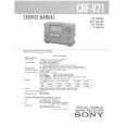 SONY CRFV21 Service Manual cover photo
