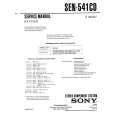 SONY SEN-541CD Service Manual cover photo