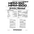 PIONEER HPM-150 Service Manual cover photo