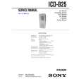 SONY ICDB25 Service Manual cover photo