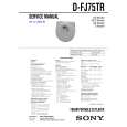 SONY DFJ75TR Service Manual cover photo