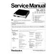 TECHNICS SLJ2 Service Manual cover photo