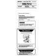 SONY WM-FX12 Owner's Manual cover photo