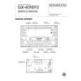 KENWOOD GX401EF2 Service Manual cover photo