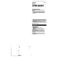 SONY CPM-300PC Owner's Manual cover photo