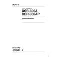 SONY DSR300A Service Manual cover photo