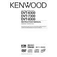 KENWOOD DVT6300 Owner's Manual cover photo