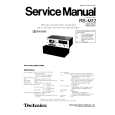 TECHNICS RSM12 Service Manual cover photo