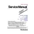 TECHNICS STHD505 PP Service Manual cover photo