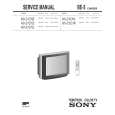 SONY KV21C1B Service Manual cover photo