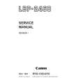 CANON LBP2460 Service Manual cover photo