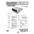 SONY VPH2020QM Service Manual cover photo