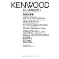 KENWOOD DEM9991D Owner's Manual cover photo
