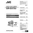 JVC GR-D372US Owner's Manual cover photo