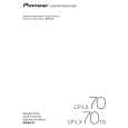 PIONEER CP-LX70TS/XTW/E Owner's Manual cover photo