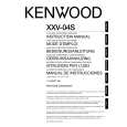 KENWOOD XXV04S Owner's Manual cover photo