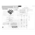SONY DCV30 Service Manual cover photo