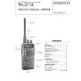 KENWOOD TK2118 Service Manual cover photo