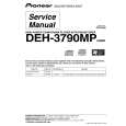 PIONEER DEH-3790MP Service Manual cover photo