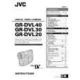JVC GR-DVL30EG Owner's Manual cover photo