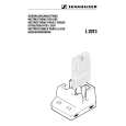 SENNHEISER L 2013 Owner's Manual cover photo