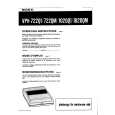 SONY VPH1020Q1 Owner's Manual cover photo
