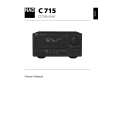 NAD C715 Owner's Manual cover photo