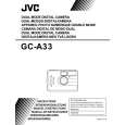 JVC GC-A33E Owner's Manual cover photo