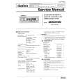 CLARION DRX6575RZ Service Manual cover photo