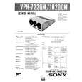 SONY VPH722QM Service Manual cover photo