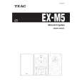 TEAC EX-M5 Owner's Manual cover photo