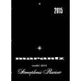 MARANTZ 2015 Service Manual cover photo