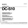 SONY DC-S10 Owner's Manual cover photo