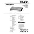 SONY XM-4045 Service Manual cover photo