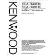 KENWOOD KCAR30FM Owner's Manual cover photo