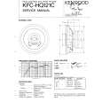 KENWOOD KFCHQ121C Service Manual cover photo