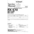 PIONEER RX-370 Service Manual cover photo