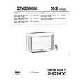SONY KVC2171D/K/KR Service Manual cover photo