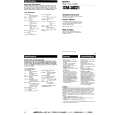 SONY XM-3021 Owner's Manual cover photo