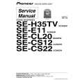 PIONEER SE-CS12/XCN/EW Service Manual cover photo