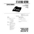 SONY IT-A100 Service Manual cover photo