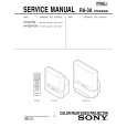 SONY KP53SV75A Service Manual cover photo