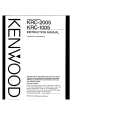 KENWOOD KRC1005 Owner's Manual cover photo