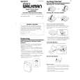 SONY WM-FS1191 Owner's Manual cover photo