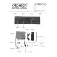 KENWOOD KRC953R Service Manual cover photo