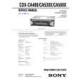 SONY CDXC530X Service Manual cover photo
