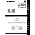 AIWA XRH33MDD,U Service Manual cover photo