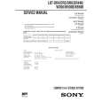 SONY LBTXB500 Service Manual cover photo