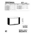 SONY KV32WS4K Service Manual cover photo